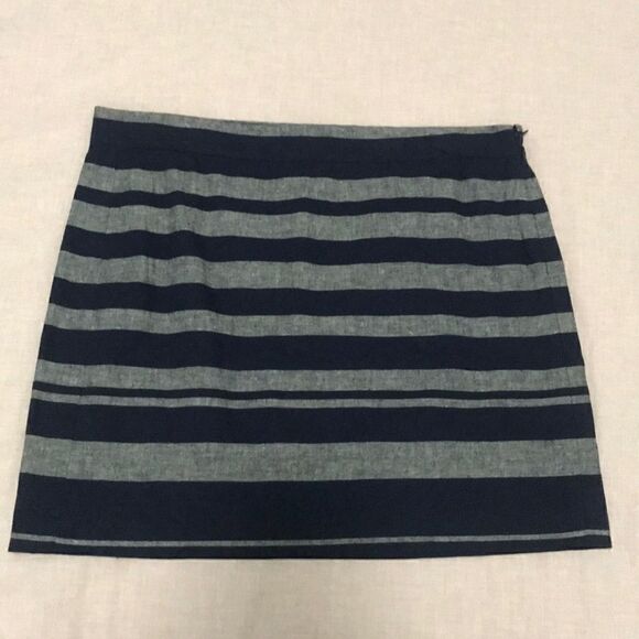 Gap Striped Mini Skirt Sz 10 - Picture 1 of 5